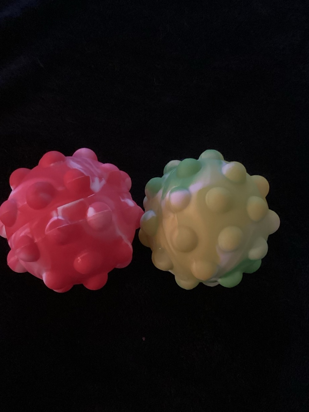 Pop it ball Toys - Pink & Green